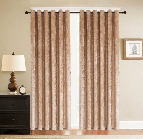 Luxury crushed velvet curtains - luxury,