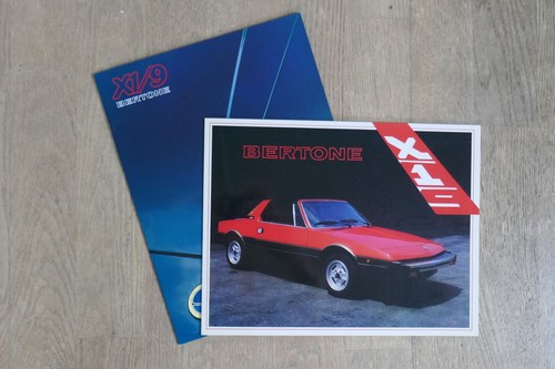 Fiat bertone set - x1/9:,