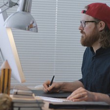 Wacom Intuos Pro Medium Digital Graphic Drawing Tablet, SHPTH660, Used