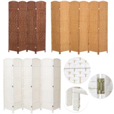 Woven Design Wood Privacy Room