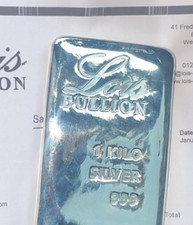 Silver Bullion 0.999 Fine, 1