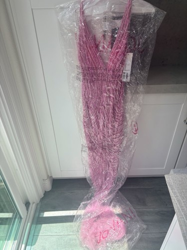 Jovani pink sequin - jovani, mesh