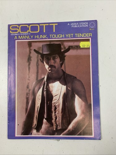 Scott vintage gay magazine - scott,