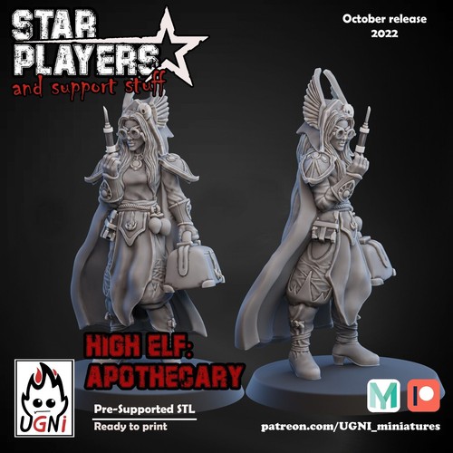Elf apothecary fantasy - apothecary,