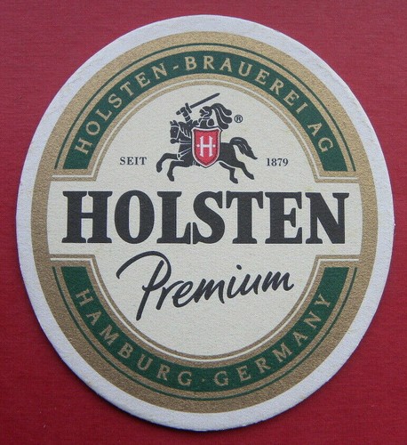 Holsten pils beer mat - pils,