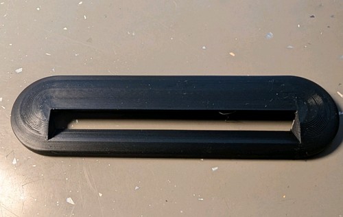 Door step light cap - door,
