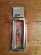 IKEA ORRNAS Door Pull Handle Stainless Steel 2PK 6-11/16” 170mm CC 6 5/16" 160mm