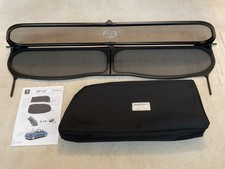 GENUINE *ROLAND GARROS* PEUGEOT 207cc 2007-2014 WIND DEFLECTOR + STORAGE BAG NEW