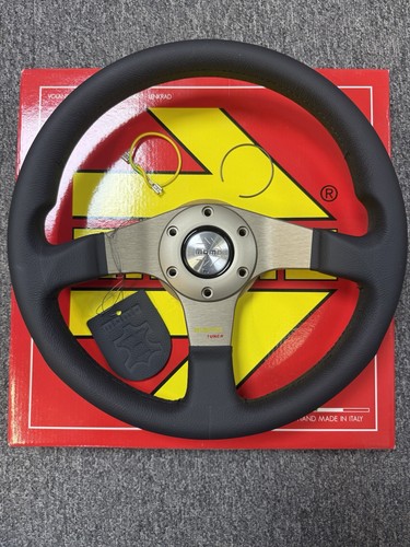 Momo tuner 320mm black - tuner, leather