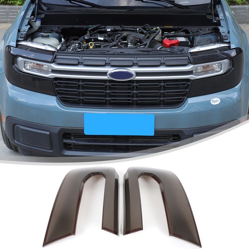 Smoked black front - black, headlight