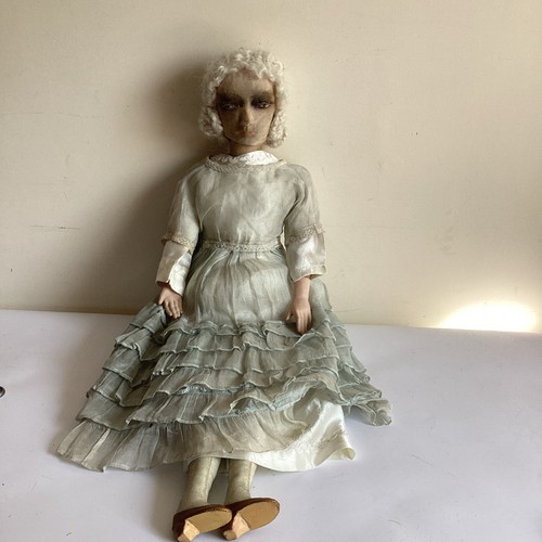 Boudoir cloth doll 1920s - boudoir,