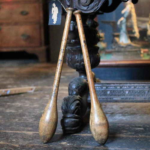 Antique pair wooden - pair, of
