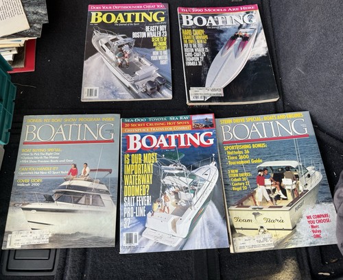 Vintage boating magazine - boating,