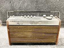 VINTAGE FIDELITY RAD 15 RETRO RADIO MEDIUM / LONG WAVE