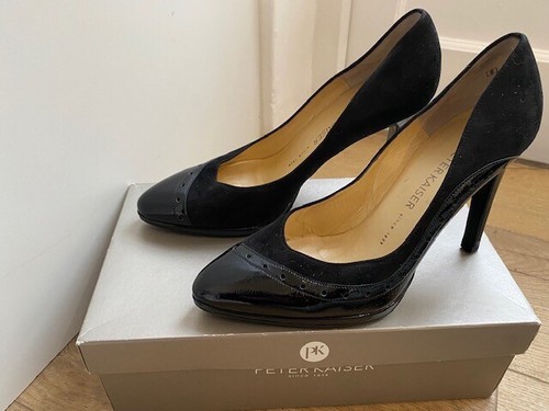 Peter kaiser black suede and - kaiser,