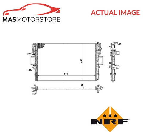 Engine cooling radiator - cooling,