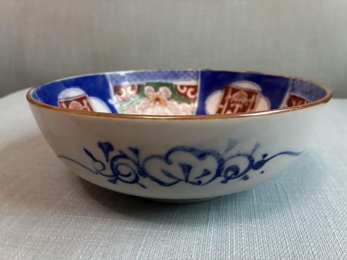 Antique japanese imari bowl - japanese,