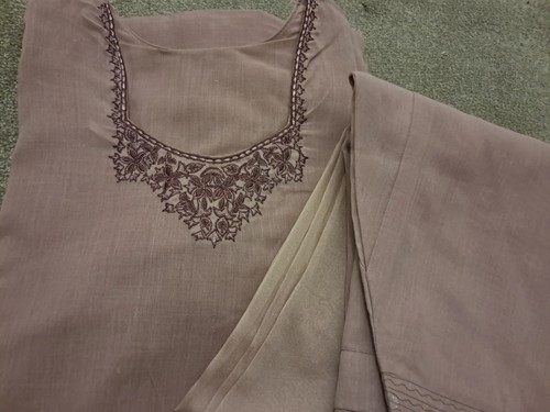 Punjabi suit baby pink - suit, -thread