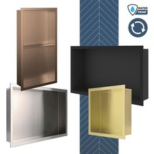 Bathroom shower niche - bathroom,