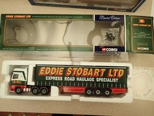 Corgi 1:50 CC13201 DAF XF Super Space Cab Curtainside Eddie Stobart Undisplayed
