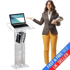 Lesolar Acrylic Podium Stand