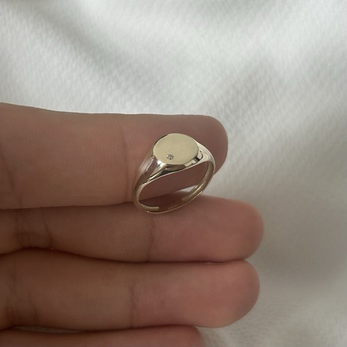 Men genuine 9ct yellow gold - men's,