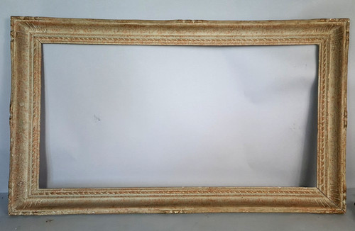 Large antique patinated carved - large,