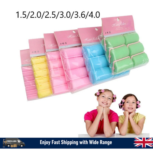 Foam hair rollers soft sponge - hair,
