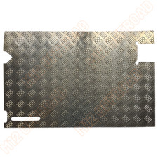 Defender  90/110 Internal Rear Door Card (up to 97) 2mm Chequer Plate Natural 