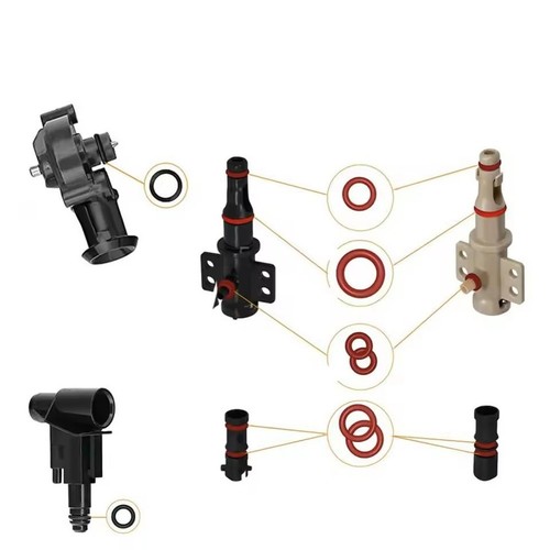30pcs red and black - 30pcs, silicone