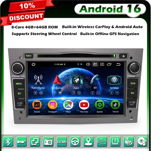 64gb core android dab - 8-core, 16