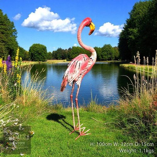 Tropical pink flamingo bird - tropical,