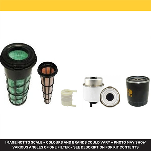 Filter service kit - filter, jcb