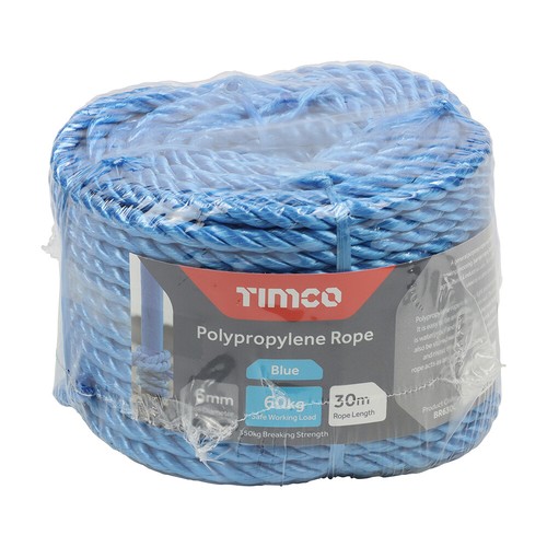 Timco polypropylene rope - timco,