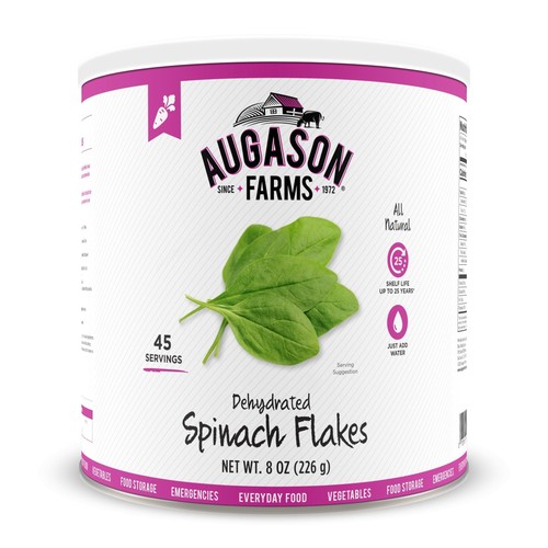 Dehydrated spinach flakes - dehydrated,