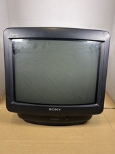 Sony Trinitron KV-M1400U 14-inch Retro Gaming CRT TV -No Remote-Tested & Working