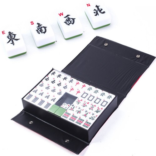 Chinese mahjong set 144 tiles - mahjong,