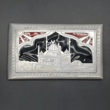 Trench Art WW2 Egyptian Cigarette Case Aluminium Military