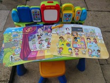 VTech Touch and Learn Activity Table - Musical Kids Desk with Letters, Phonics