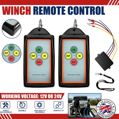 Electric wireless winch remote - electric,