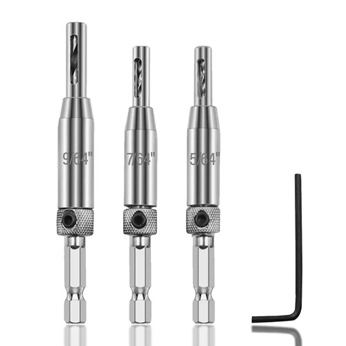 4pcs self centering - self, drill