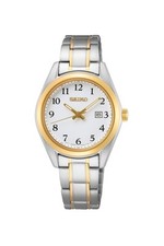 Seiko Ladies Stylish 29mm 10ATM Dress Watch SUR466P1
