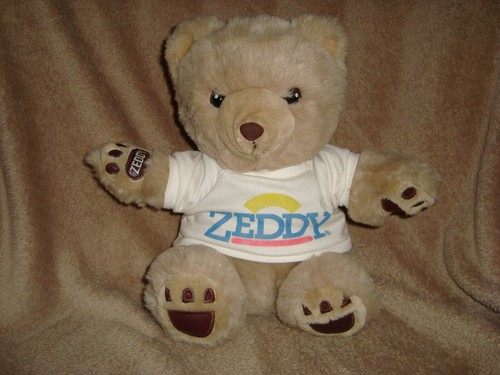 Vintage zellers mascot - vintage, teddy