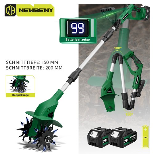 Cordless electric cultivator - cordless,