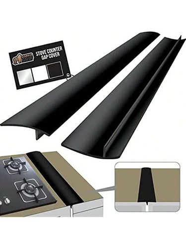 2pcs silicone stove gap seal - silicone,