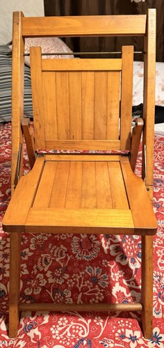 Antique 1920 wood folding - antique, wood~folding