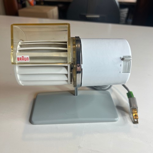 Vintage braun desk fan - vintage, c