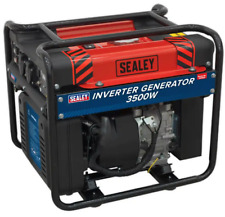 Sealey Robust 3500w Heavy Duty Open Frame Petrol Generator  1 Year Warranty