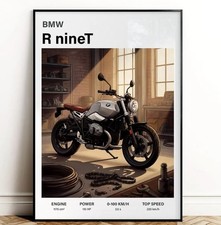 BMW R nineT poster Scrambler