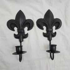 Vintage Pair Black Metal